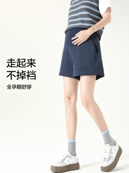 孕妇短裤夏季外穿薄款莱赛尔孕期山本裤2026新款孕期裤子孕妇装女 — 3