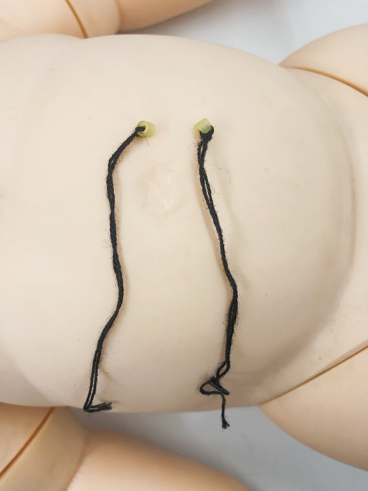 결찰 라인 밸브 코어 2개 팩 일회용 제대 결찰 라인 제대 결찰 라인