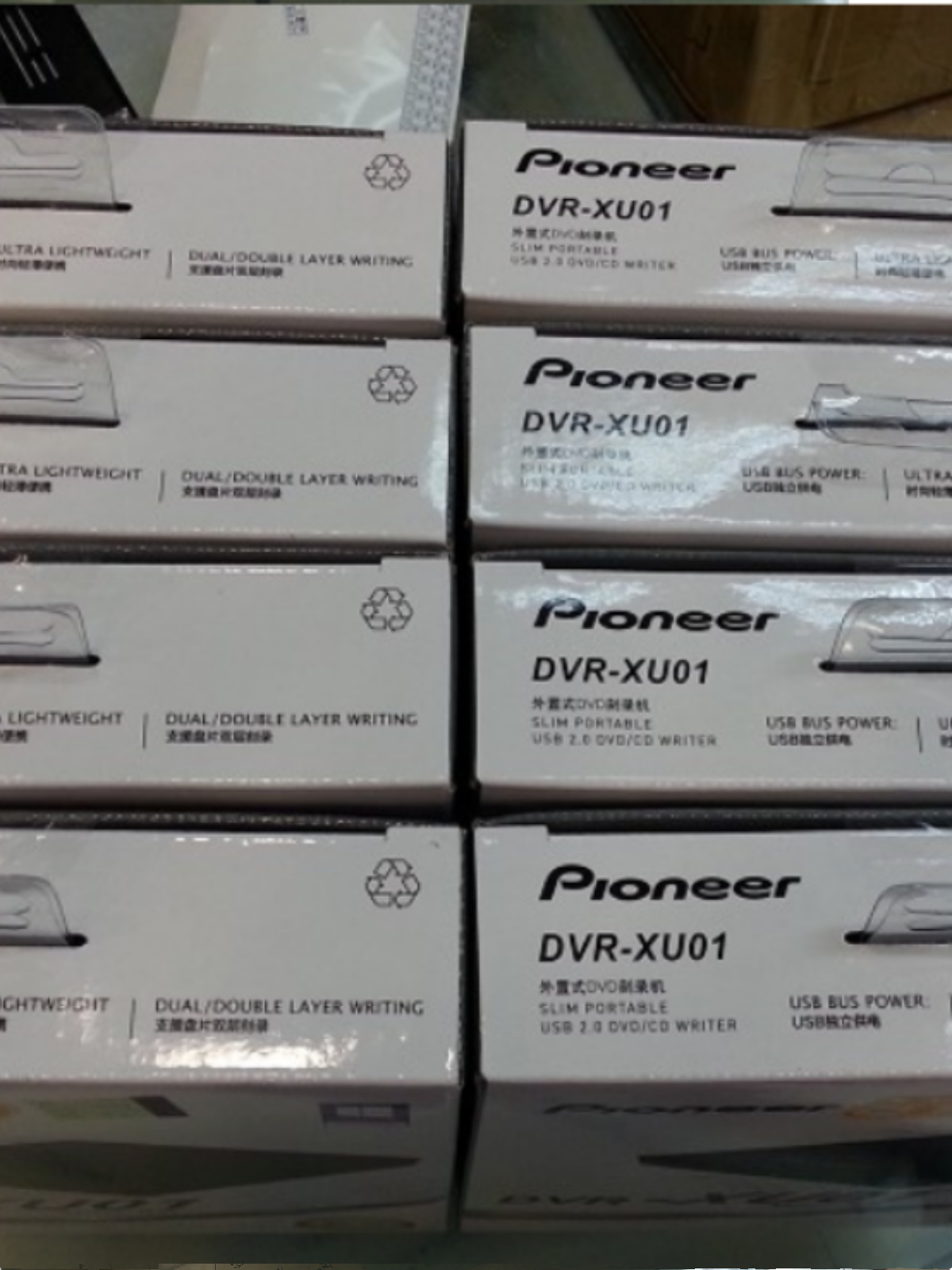 PIONEER PIONEER 외장형 레코더 USB 모바일 DVD 드라이브 DVR-XU01 노트북 외장형 DVD 드라이브
