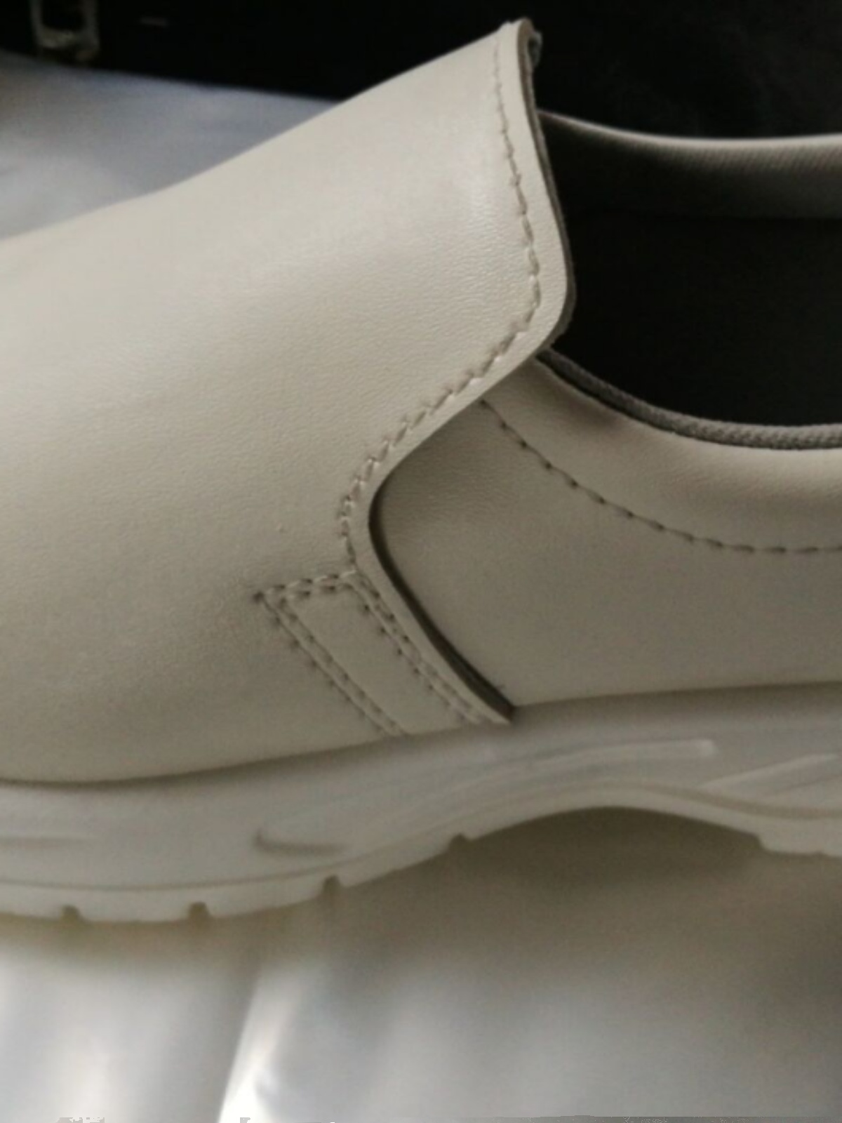 HIGH-QUALITY LA CERTIFICATION LABOR SAFETY SHOES DUST-FREE SAFETY SHOES CLEAN ROOM ANTI-STATIC STEEL TOE HEAD ANTI-SMASHING WHITE LABOR PROTECTION SHOES