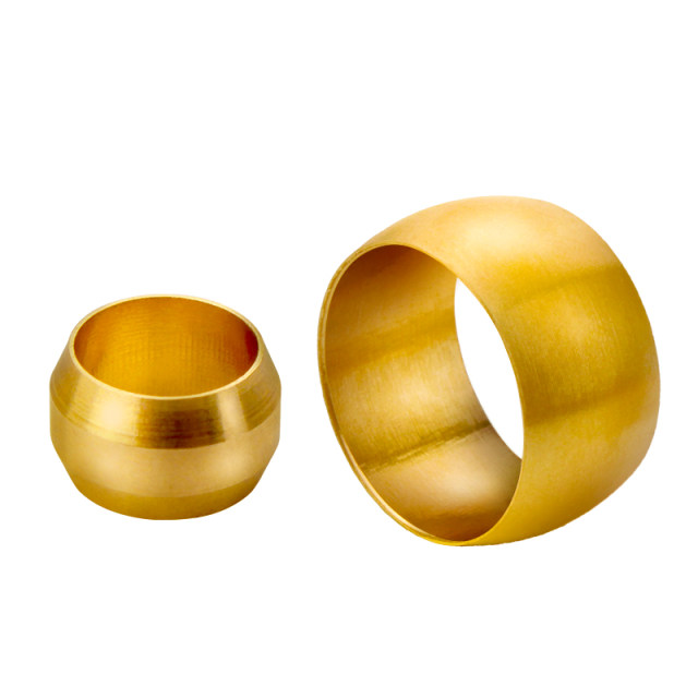 Oil head clamp copper clamp hood copper clamp copper clamp copper clamp ring 4 6 8 10 12 14 16mm oil pipe clamp ring