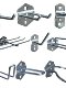 Xinpeng Hardware Tool Hook Square Hole Board Hanging Board Tool Storage Auto Repair Workshop Tool Hanging Board Wall Organizing Rack