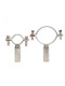 304 stainless steel pipe bracket PVC fixed pipe clamp pipe clamp pipe code clamp clip welding bracket water pipe support frame