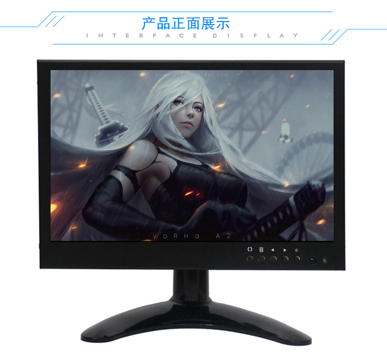8 INCH WIDESCREEN HD METAL HDM PORTABLE IPS SCREEN COMPUTER EXPANSION SCREEN SUPPORTS 1080 SWITCH GAME SCREEN