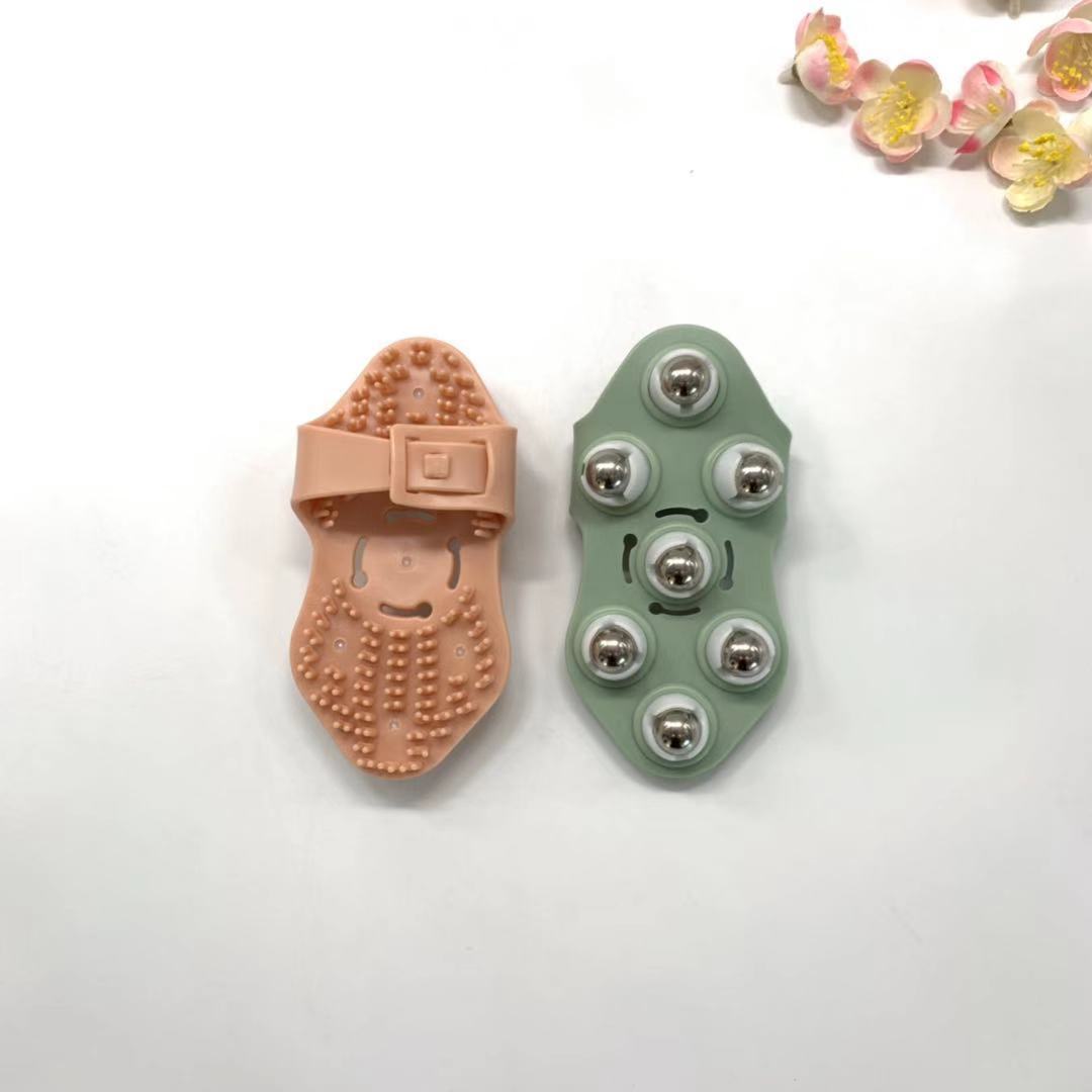 자오선과 목 홈 근육 이완 팔 반죽을 준설하는 수동 등 신체 마사지 도구