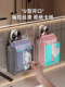 Light luxury suction cup tissue storage box bathroom household wall-mounted toilet kitchen hole-free paper pull-out box paper holder