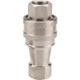 Stainless steel quick connector self-sealed KZF304 high pressure corrosion resistance high temperature KZD brass male and female quick change and fast connection