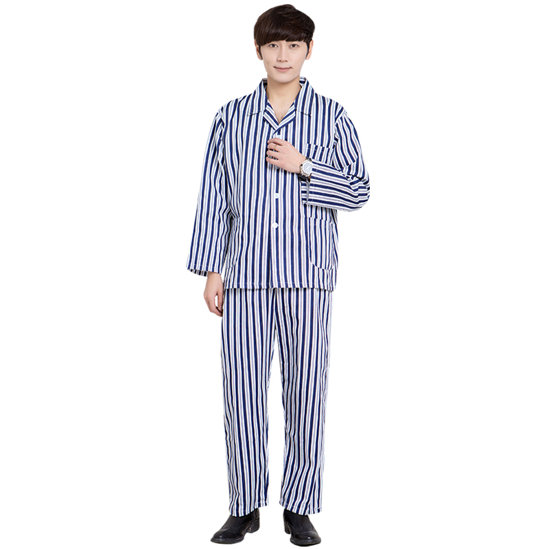 ILLNESS CLOTHING COTTON PAJAMAS FEMALE MALE LONG-SLEEVED PATIENT SUIT SUIT HOSPITAL PATIENT CLOTHING SHORT-SLEEVED PATIENT CLOTHING CARE CLOTHING