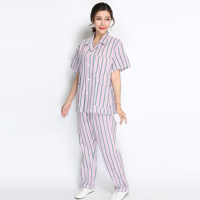 HOSPITAL GOWNS COTTON PAJAMAS HOSPITAL GOWNS HOSPITAL PATIENT GOWNS SHORT-SLEEVED PATIENT GOWNS NURSING GOWNS MENS AND WOMENS LONG-SLEEVED GOWNS