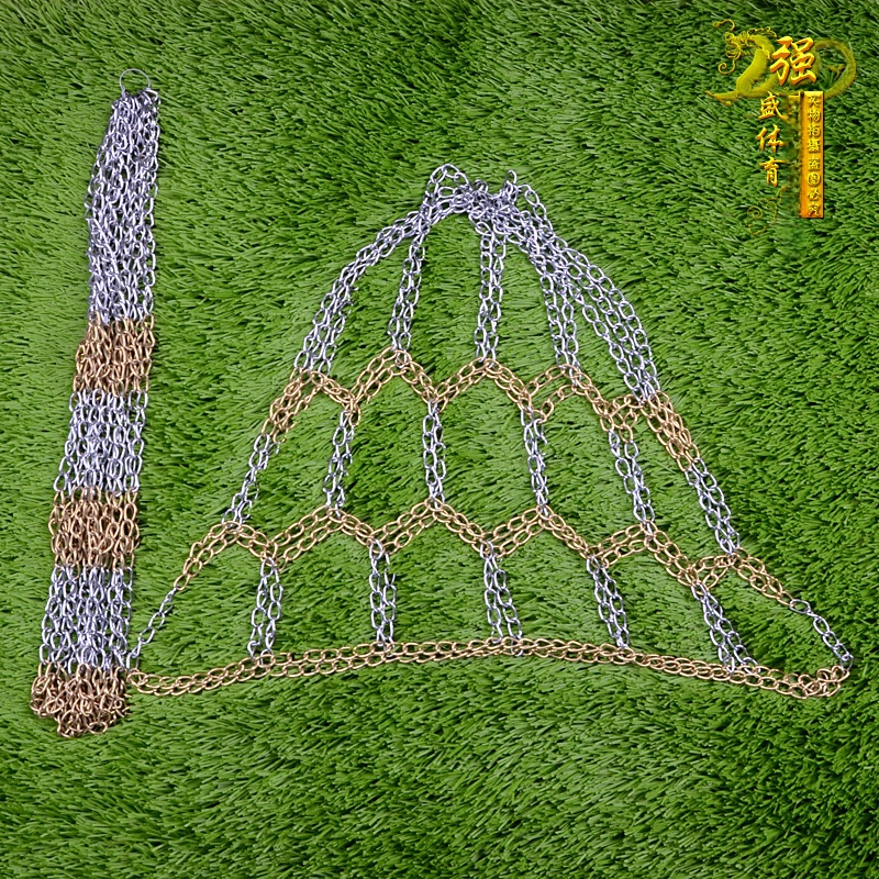 Source manufacturers metal basketball net bag chain basketball net basketball frame Net blue circle Net competition basketball net