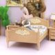 1 12 Doll House I am a Furniture Children's House Playing Toys Ob11 Baby Accessories Simulation Mini Model Bed