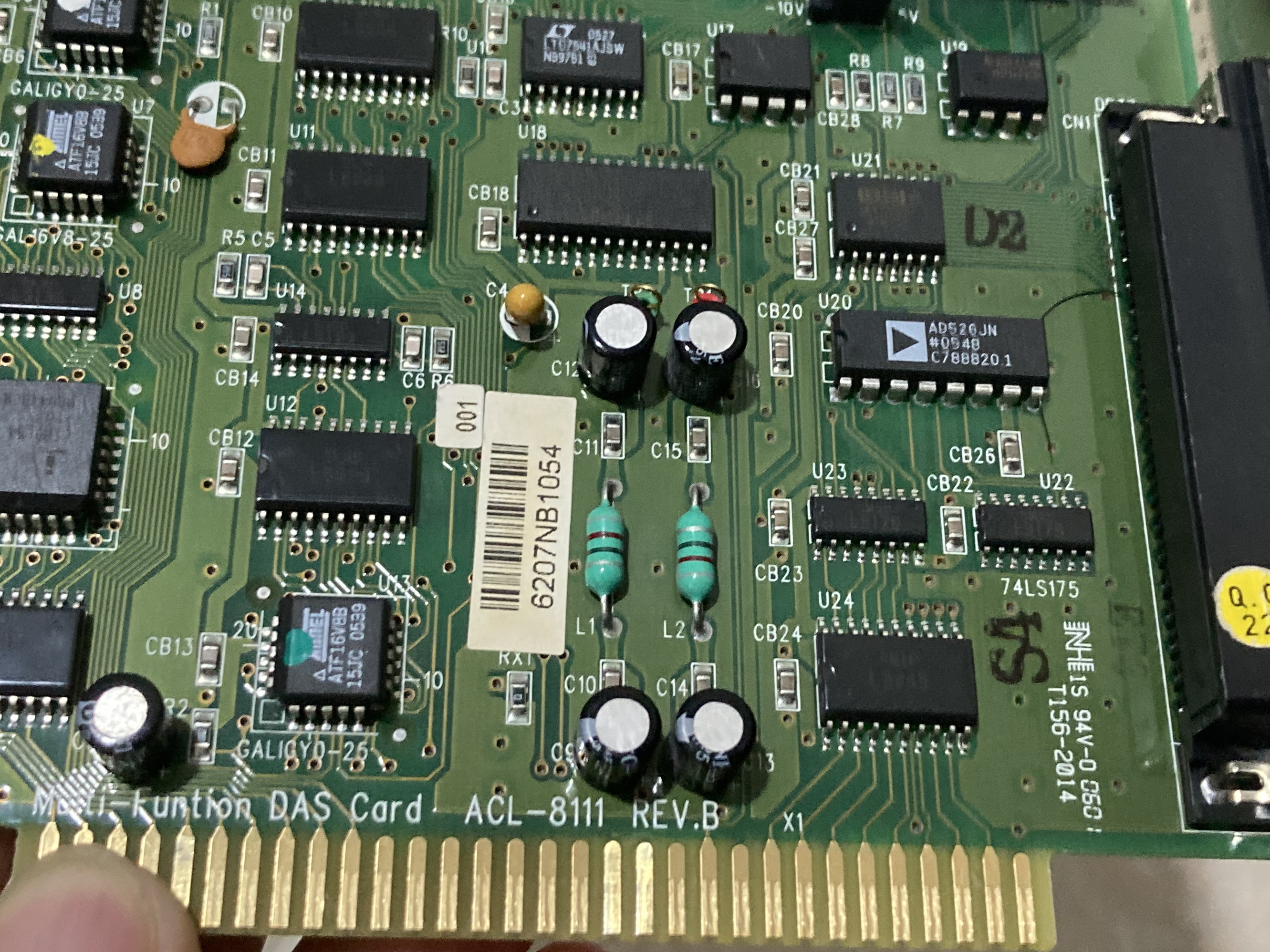 ADLINK ADLINK ACL-8111 REV.B 데이터 수집 카드 ISA ACL-8111 스팟