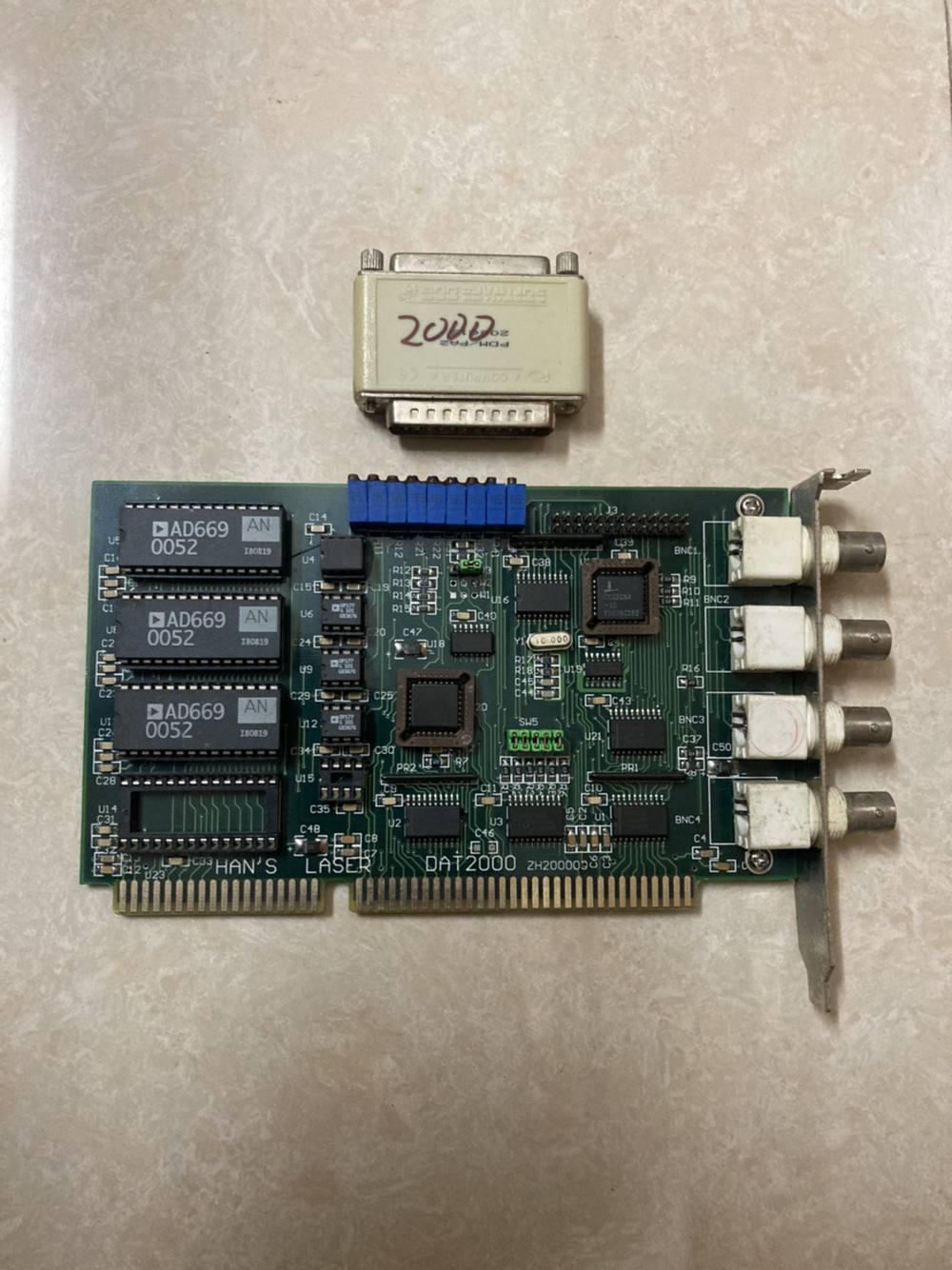 HANS LASER DAT2000 HANS LASER ISA MARKER CONTROL CARD IS PACKED