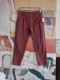Foreign trade original single fre*epeople slim and simple casual elastic trousers nine-point trousers two colors S2