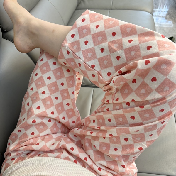 小个子孕妇八分裤纯棉磨毛妇睡裤纯棉月子裤加肥加大胖mm妹200斤3 — 5