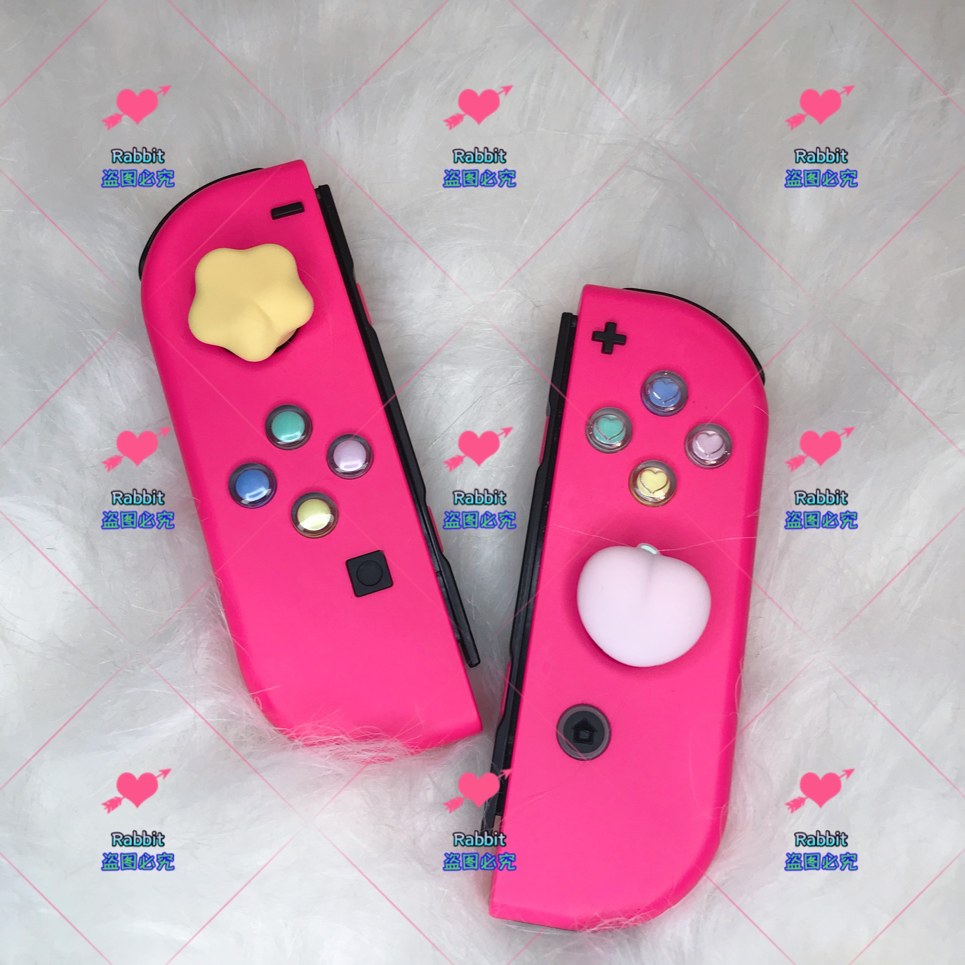 복숭아 P 스타 스위치 로커 캡 스위치형 로커 캡 라이트 로커 캡