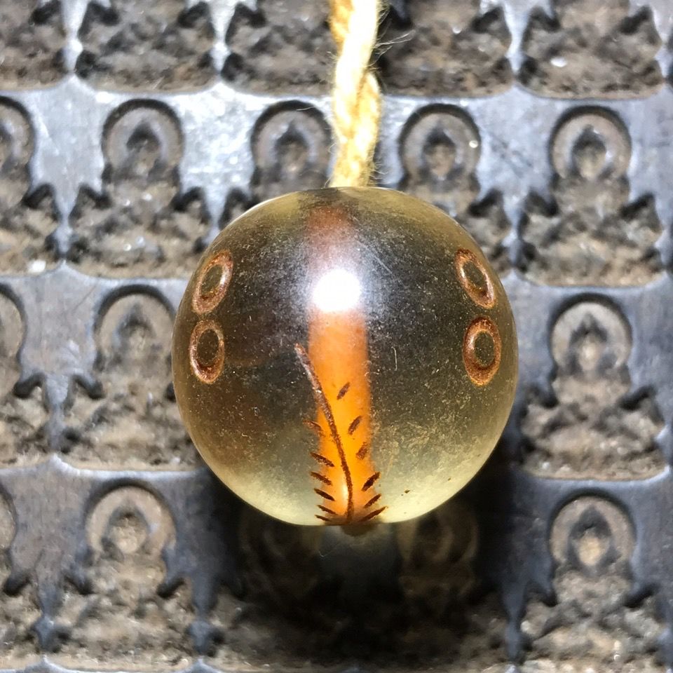 SPECIAL PRICE TO GET ACQUAINTED THE ANCIENT FOLK OLD-FASHIONED PULP CRYSTAL COLOR OLD GLAZED TREE LEAF BEADS BEADS DIX COLLECTION