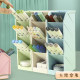 晨光文具 笔筒 创意收纳盒大容量加厚多层斜插式笔架彩色分类分格文具盒学生用办公桌面文具多功能整理收纳盒