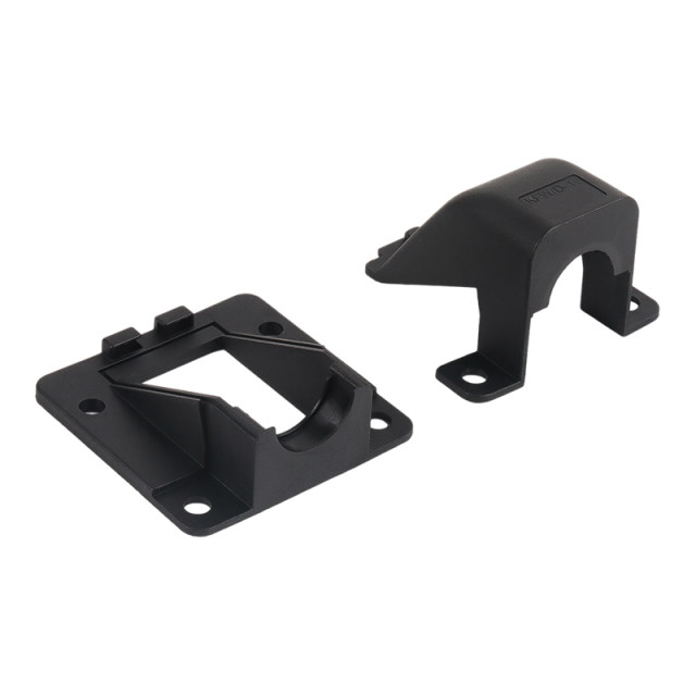 Plastic bellows flange seat disc bellows fixing base AD15.8AD21.2 Nylon PA66 fixing square cover