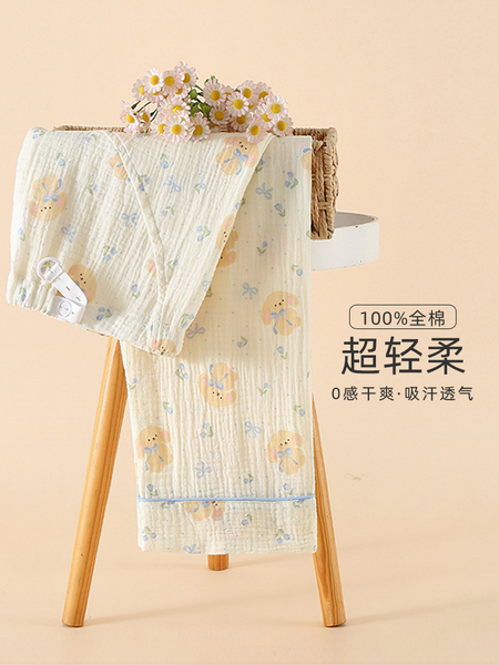 孕妇睡裤不勒肚子纯棉秋季薄款可调节孕期居家睡裤产妇月子裤长裤 — 2