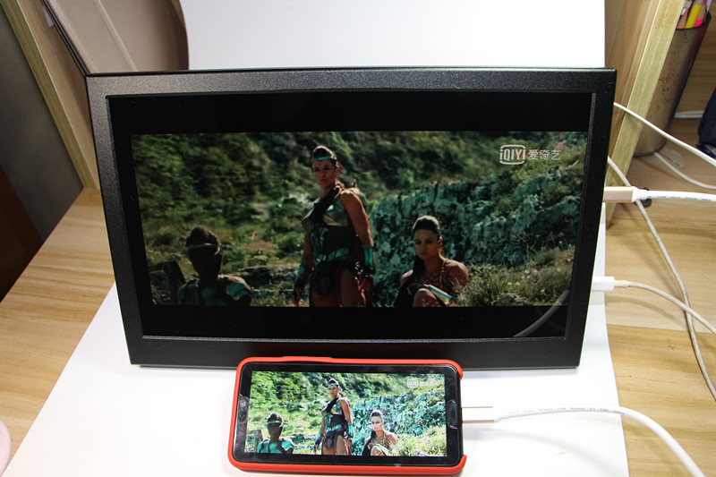 13.3인치 모니터 TYPEC PS4|XBOX| HDMI 1080P 모니터링 게임 MICRO USB5V