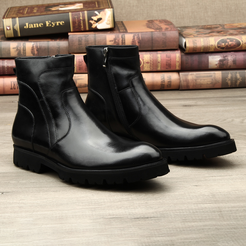 MARTIN BOOTS MENS 2021 NEW HIGH TOP MENS BOOTS CHELSEA BOOTS BRITISH STYLE LEATHER MENS BOOTS WINTER MID-TOP TREND