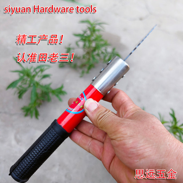 New crescent moon flying knife manganese steel sickle farming mowing knife farmers use short branches to pick fruits and weeding small sickle