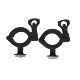 Roof platform engineer shovel fixed shovel bracket cross rod bracket buckle fixed buckle cargo space luggage pull ring accessories