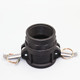 1/2 inch to 4 inch specifications, high-quality PP quick joints acid and alkali resistant D-type quick joints internal threaded wire