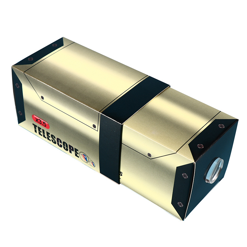 DIY 과학 기술 소규모 생산 발명 장난감 어린이 과학 실험 장비 수제 망원경 망원경 퍼즐 수제