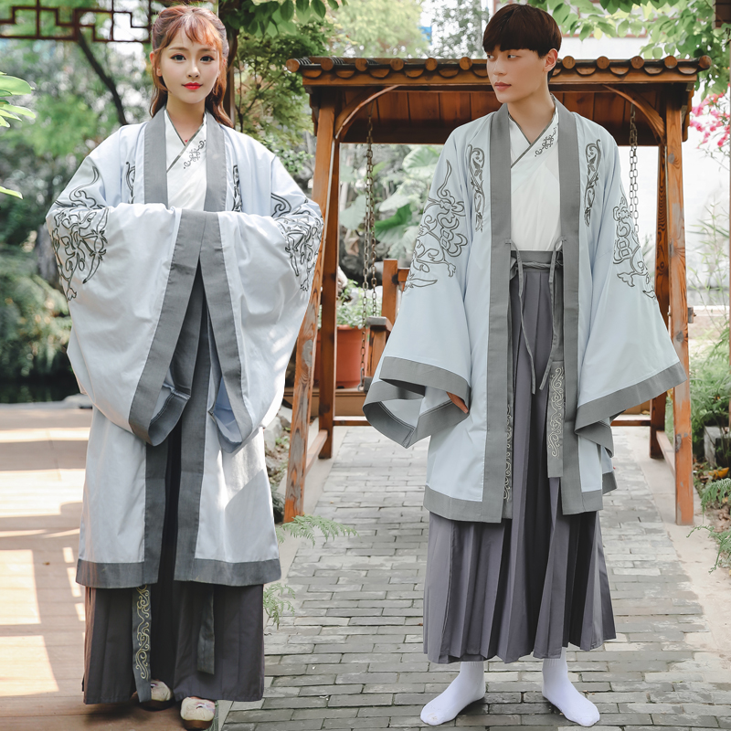 RENTAL LIUYAN XILING HANFU STUDENT COMING-OF-AGE CEREMONY MALE AND FEMALE COUPLES BOOK BIRTH CEREMONY HANFU WEI JIN HAN AND TANG STYLE