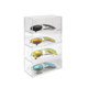 Drawer daily contact lens storage box acrylic eye shadow bedroom desktop lipstick lip gloss glasses cosmetics storage rack