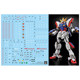 Free shipping Yan RG 1/144 Flash Gundam Mobile Fighting G Gundam Domoncascio Fluorescent Water Stickers