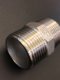 316 stainless steel hexagonal outer wire/external joint/external wire butt/double-headed outer wire/4 minutes 6 minutes 1 inch 2 inch