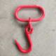 Forklift special ton pack hook large opening hook chain driving crane hook ring steel pipe hook tons pack hook hook
