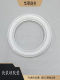 Sanitary grade clamp gasket/stainless steel quick load silicone gasket silicone sealing ring silicone gasket/food grade silicone