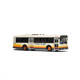 1 110 Bus Model Classic Blue and White Bus FanX Square Phase 1/110 Mouse Pad Car Model