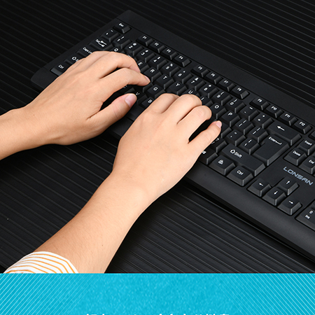 LANGSEN L-K100 USB 키보드 방수 홈 오피스 컴퓨터 키보드 노트북 키보드 USB 우수한 인터페이스