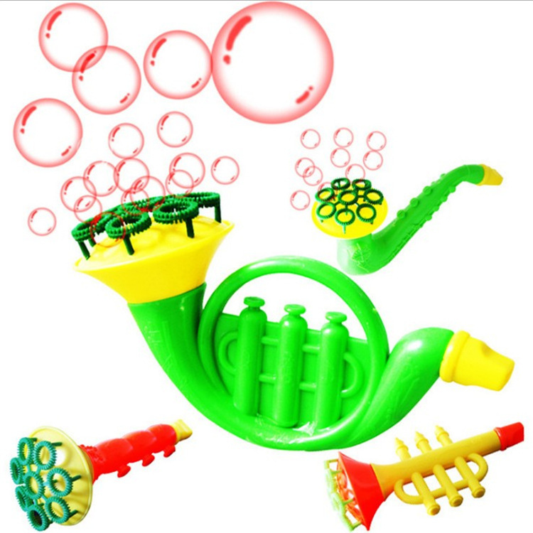 NEW MULTI-HEAD BUBBLE GUN CHILDRENS HORN BUBBLE BLOWING MACHINE POROUS BUBBLE GUN INERTIAL BUBBLE BLOWING MACHINE GROUND STALL