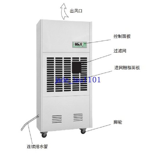 Qindao Deshumidifier DH-8168C Sala de computador