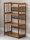 Kitchen storage rack multi-layer floor-standing microwave oven rack multi-functional pot storage cabinet solid wood storage rack