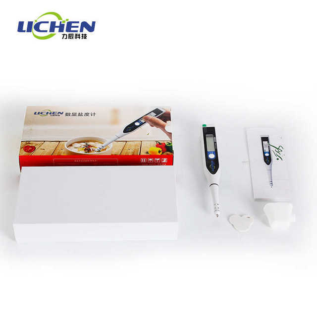 Lichen 0.01-10% digital salinity meter food brine soup saltiness meter DSM-10 automatic saltiness