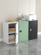 Office under desk storage cabinet with lock iron file cabinet wall-mounted storage cabinet small fingerprint password cabinet