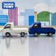 TOMY/多美卡仿真合金小汽车旗舰版黑盒TP27号斯巴鲁小卡车948469
