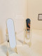 Doll House Furniture House Fitting Mirror Scene Bedroom Mini Toy Model Mini Full-body Mirror Ornament E211