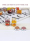 Baby DIY accessories mini orange strawberry jam model mini food play creative ornament kitchen scene D156