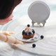 Miniature food play scene model Doll house accessories mini dessert plate white small plate kitchen ornaments D135