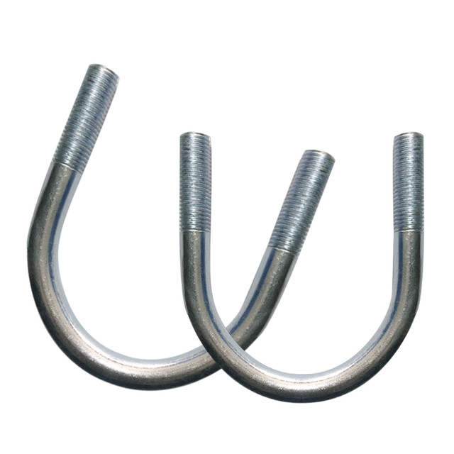M16M20 thick heavy duty galvanized U-bolt U-screw U-shaped snap U-shaped tube clamp clamp clamp clamp clamp hoop