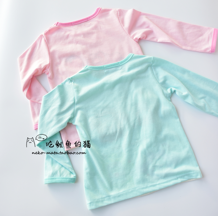 KT MELODY CARTOON SET 100-130 DAYS SINGLE GIRL SPRING AND AUTUMN CUTE LOUNGEWEAR PAJAMAS PANTS