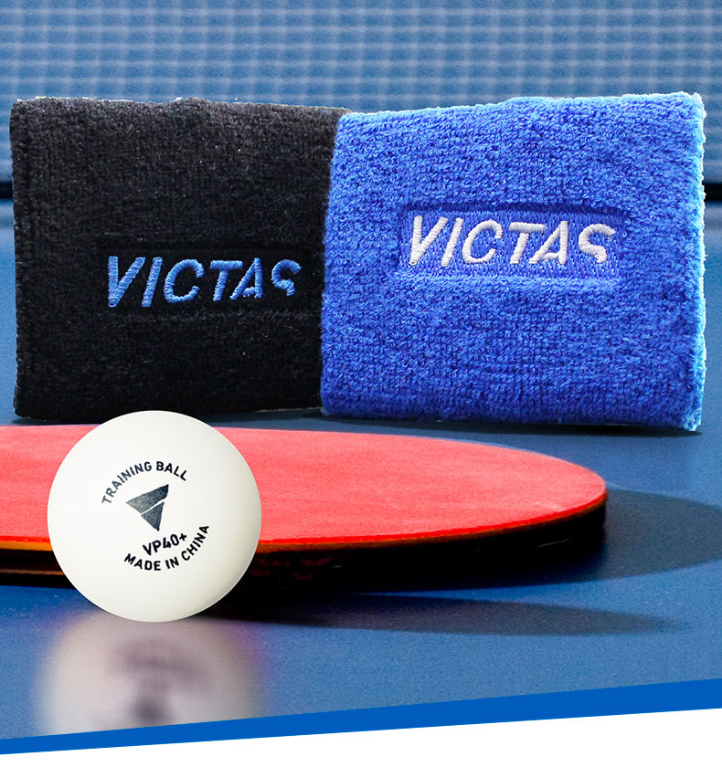 [풀탁구] VICTAS VC-611 땀닦이 손목밴드 탁구배드민턴 스포츠 손목밴드
